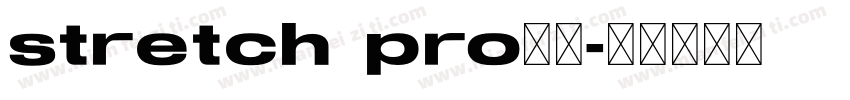 stretch pro下载字体转换